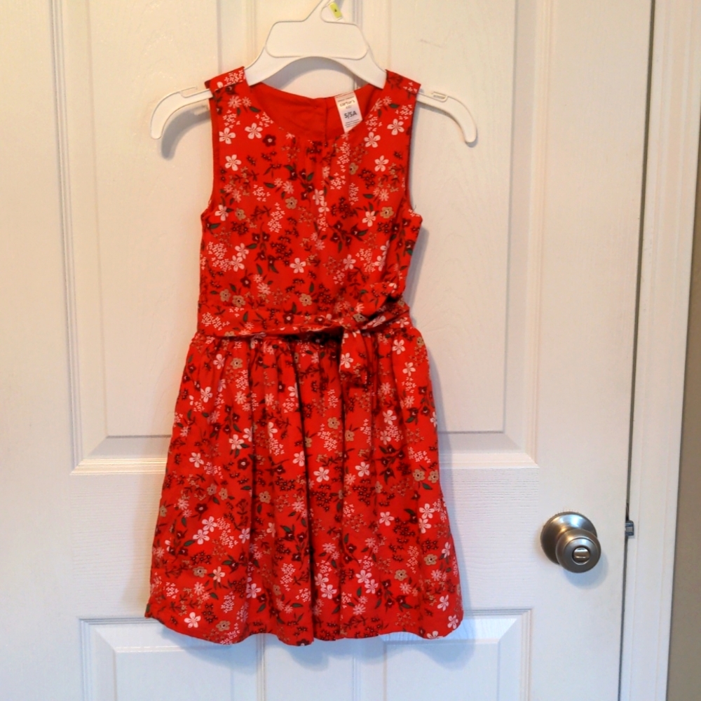 EUC Carter's Xmas Dress